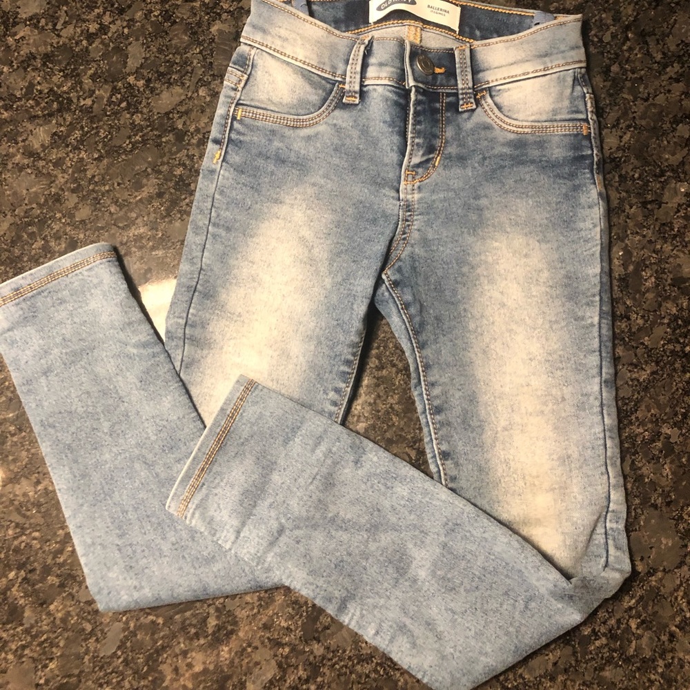 Old Navy girls ballerina jeggings